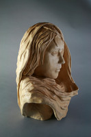 Afghan Girl Bust Profile